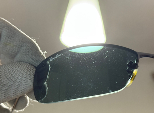 Ray-Ban TopBar RB 3183 004/71 63 silber mit grünem G15 Objektiv - Bild 8 von 15