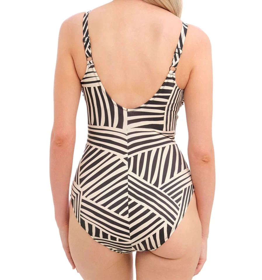 Traje de baño Fantasie La Chiva talla 32D 10 sujetador con aros torcido delantero humo 501332 Foto 3 de 4