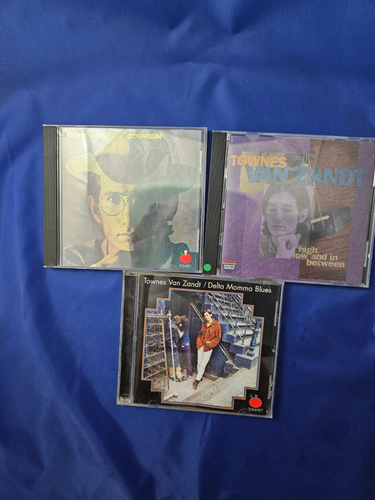Townes Van Zandt 3 CD Lot Delta, Mother, High Low. Seminal stuff.