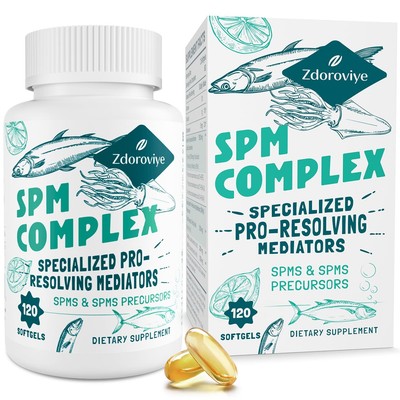 Specialized Pro-Resolving Mediators and SPMs Precursors Complex, SPM Suppleme...