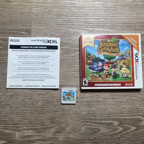 Animal Crossing: New Leaf -- Welcome Amiibo Nintendo Selects (3DS, 2016)