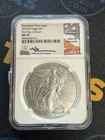 2018-W American Silver Eagle NGC MS70 John Mercanti Signature FDOI