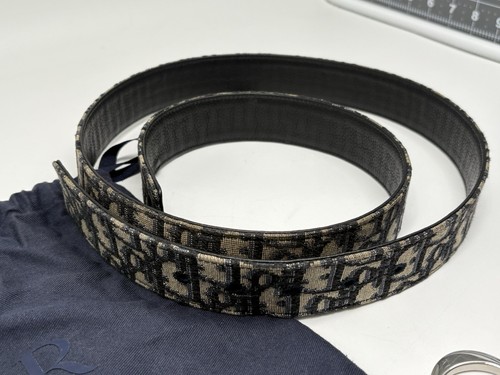 Cinturón Dior oblicuo para hombre con 2 hebillas / Leer descripción - Imagen 11 de 20