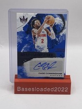 2024-25 Panini Court Kings Impressionist Ink Cade Cunningham Auto 32/35 Pistons