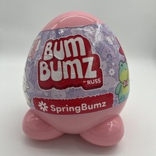 BumBumz SpringBumz Surprise 7.5" Easter Plush 2025 Pink Egg Spring Bum Bumz NEW