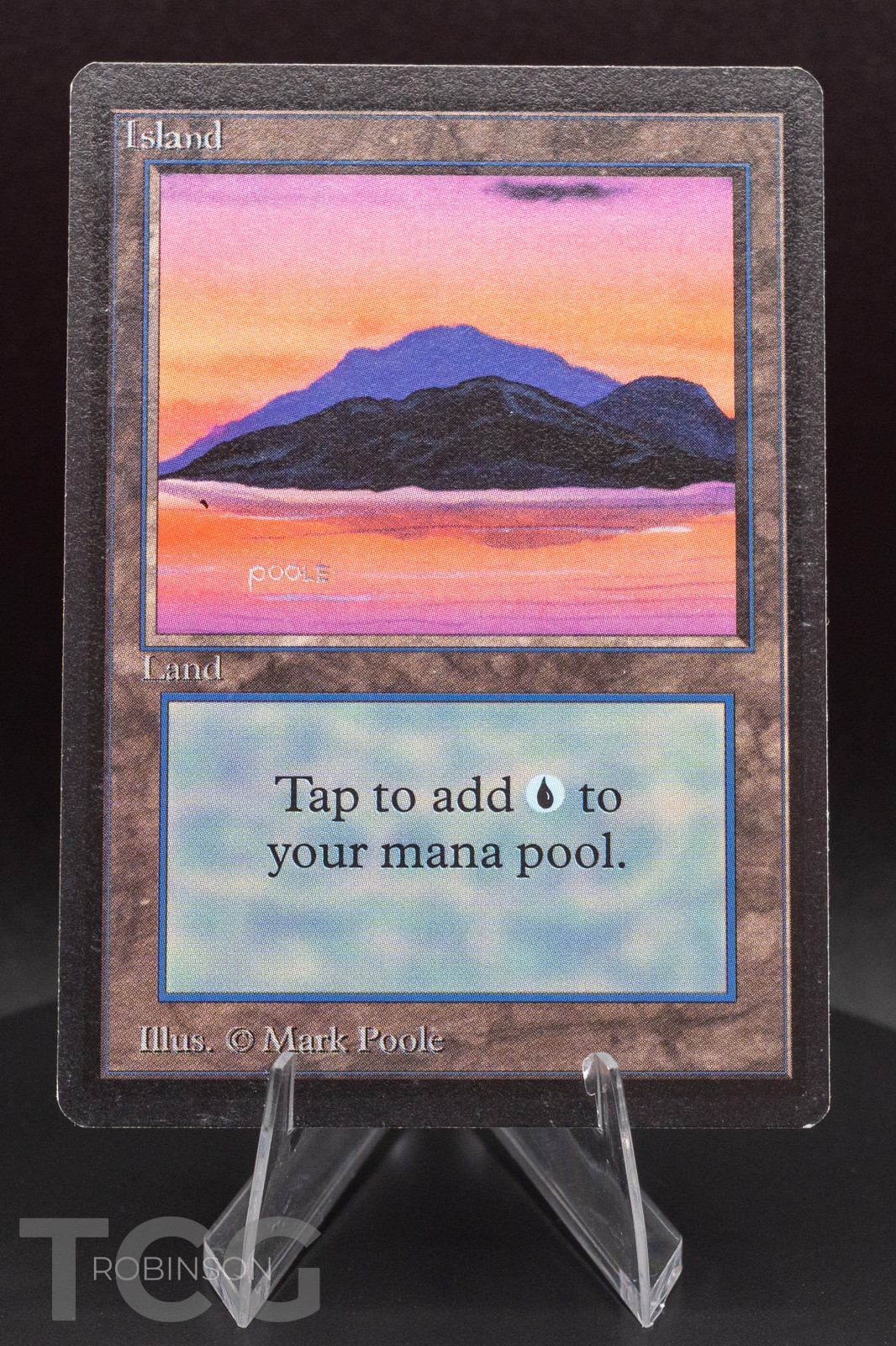 Island (C): 1993 Magic the Gathering - Limited Edition Beta Regular