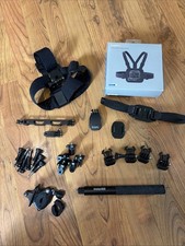 GoPro Insta360 Accesories Lot Chesty Selfie Stick Camera Mounts Handlebar Mount