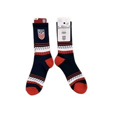Men's USMNT Striped Soccer Socks Future Collector Item Genuine Sport Merchandise
