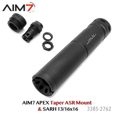AIM7 APEX 2.0 Comp SARH Taper Mount  1/2×28 TPI   .223/5.56/22LR   6.15'' Tube