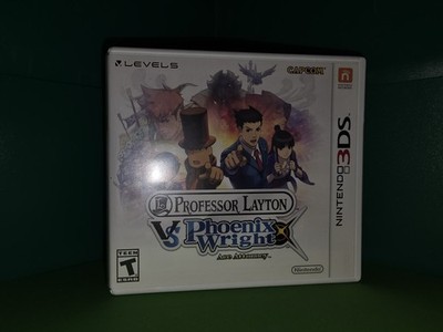 CIB - Professor Layton vs. Phoenix Wright Ace Attorney (Nintendo 3DS 2014)