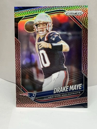 2025 Panini Prizm - Drake Maye #165 Pigskin Prizm 165/180