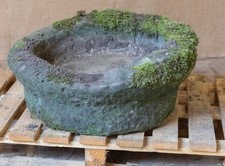 Antique 18th Century Large York Stone Sandstone Circular Pond / Trough / Planter