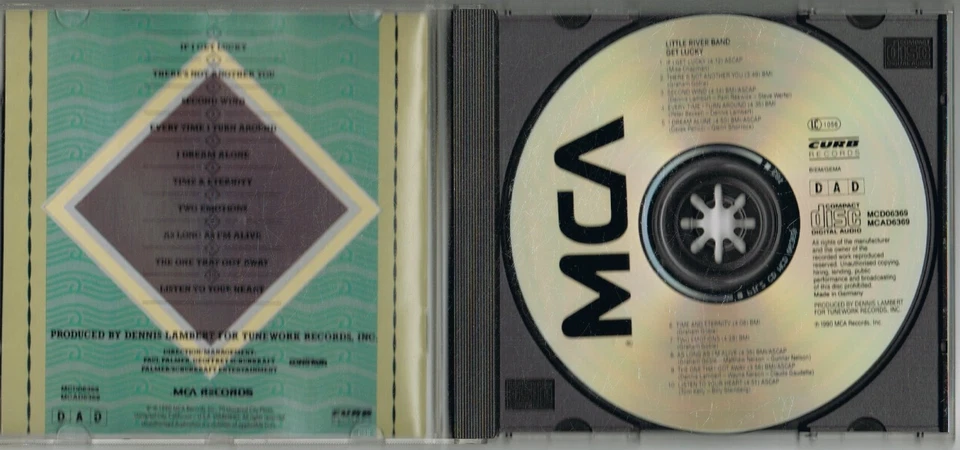 CD - LITTLE RIVER BAND - GET LUCKY - german Press - Bild 2 von 3