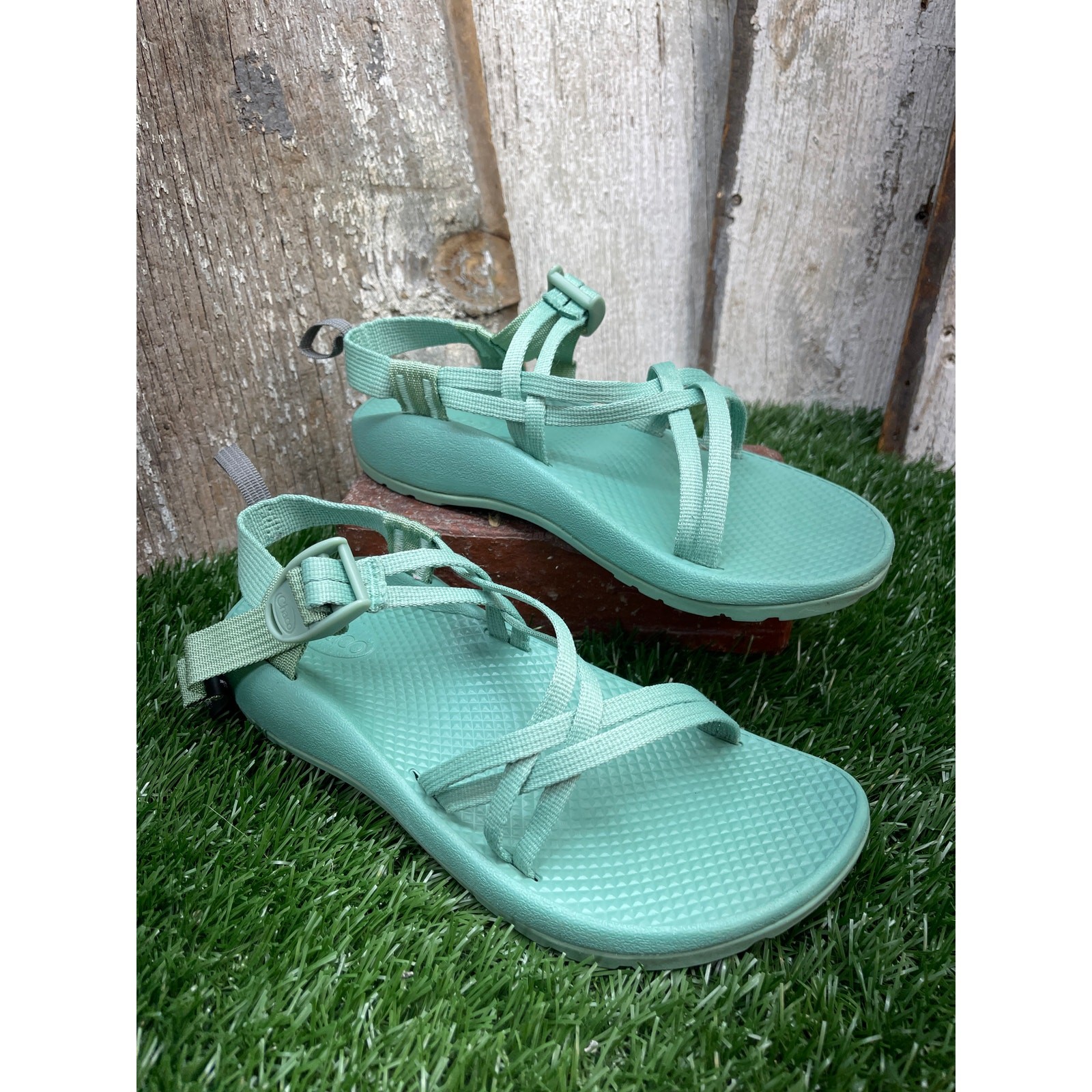 APL Sandali CHACO Zx EcoTread verde acqua giovani 6