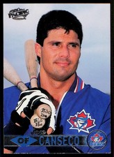 1999 Pacific #435 Jose Canseco Toronto Blue Jays Portrait Baseball Card