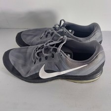 Men's sz 15 Nike Air Max Dynasty 2 Black/Gray White  Running Shoes Sneaker