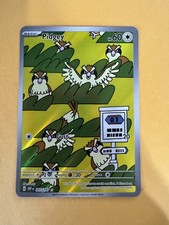 Pidgey Holo Illustration Rare Card 207/197 Sv03: Obsidian Flames on eBay