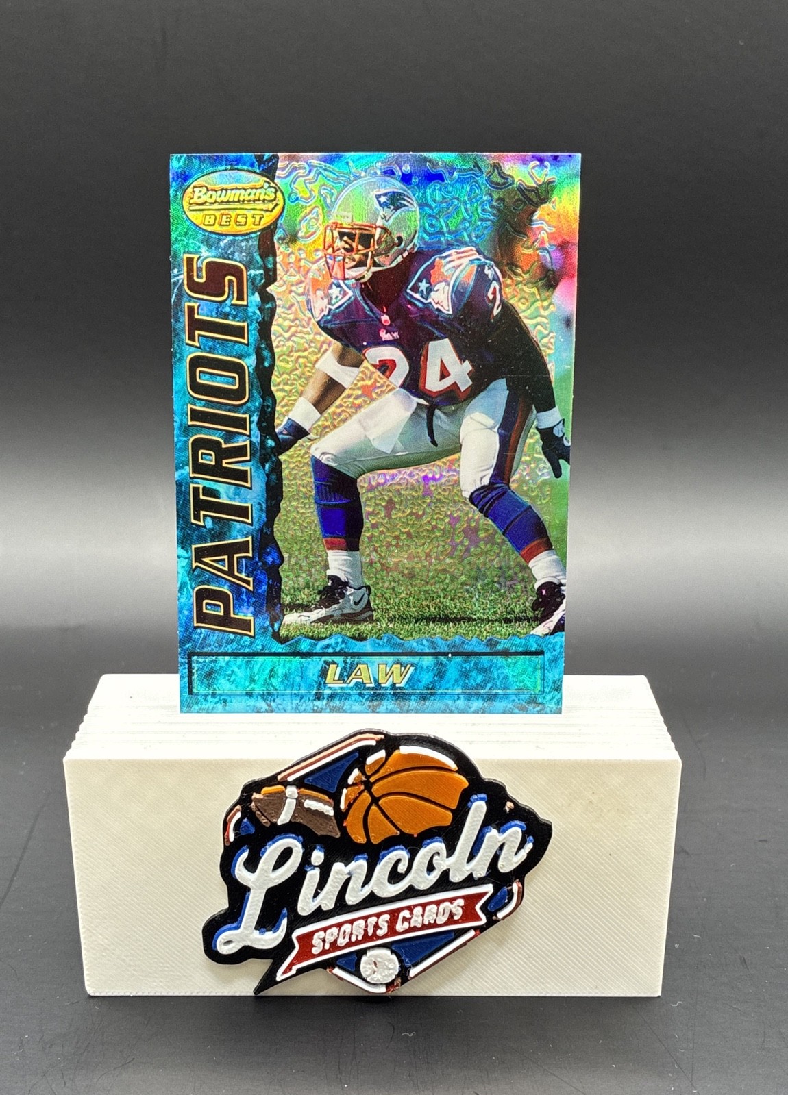 1995 Bowman's Best - Ty Law #23 Refractor (RC)