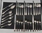 Reed & Barton Dancing Flowers Sterling Silver Service for 6 + Extras