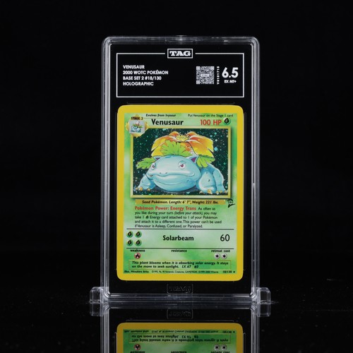 Venusaur graded TAG 6.5 for sale on eBay