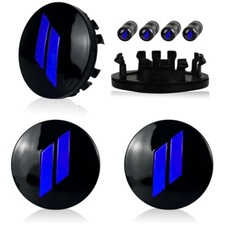 4pcs Wheel Center Cap 63mm/2.5 inches Slash Covers Hub Cap Compatible with blue