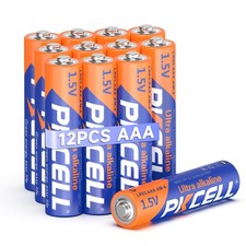 PKCELL AA Batteries Leak Proof 24 Pack LR6 1.5V Durable Power 10 Year Storage 0.34 per battery