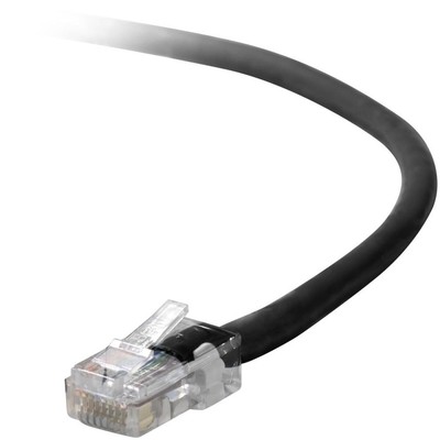 Belkin International Inc A3L791-06-Blk 6Ft Cat5E Patch Cable Utp Black Pvc