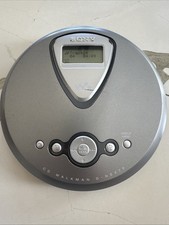 Sony Walkman D-NE270 Portable MP3- CD Player W/ Sony Earphones And Case