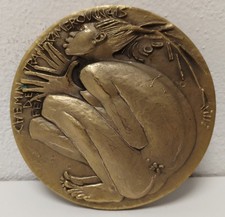 Ferrovia Cameroun COGEFAR - 1987 - Æ Dorato Ø 80mm - Rara - ANGELO GRILLI