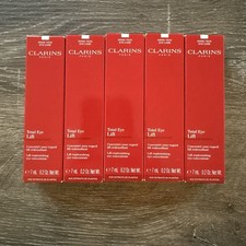 5x Clarins Total Eye Lift Replenishing Eye Concentrate Travel Mini 7ml/0.2oz Ea
