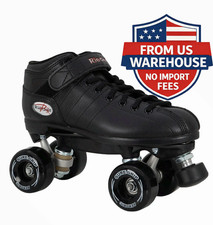 Riedell R3 Aerobic Outdoor Roller Skates - Black Size 10 Men / 11 Women