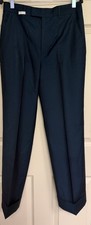 Gucci Uniform Dress Pants Rare Dark Green 2" Cuffed Leg 29" Waist 29" Inseam