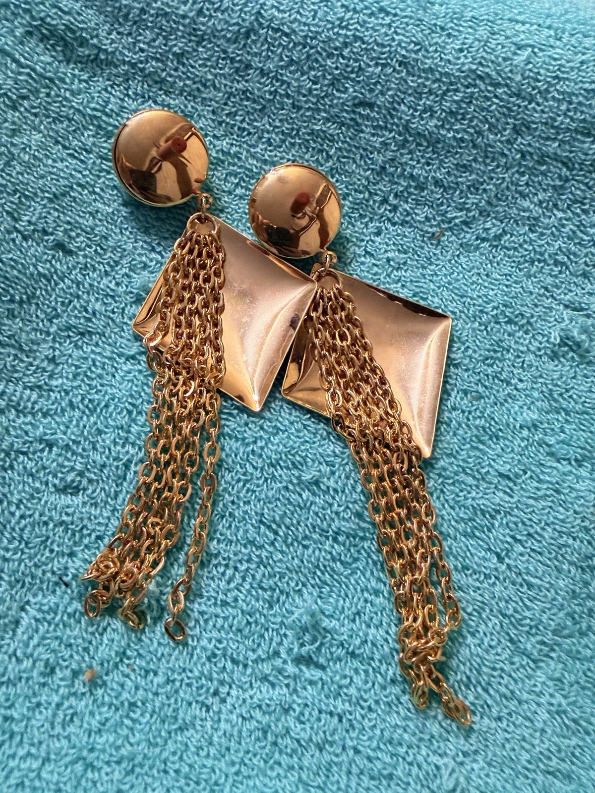 Vintage Statement Earrings Bundle – Boho, Chain F… - image 4