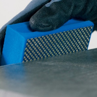 BIHUI Dia-Handpad / 90x55 mm / Korn 60 blau