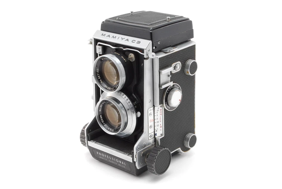 🎌 《 Почти как новый 》 Пленочная камера Mamiya C3 Pro TLR 6x6 Sekor 105 мм f/3.5 из Японии - Изображение 4 из 4