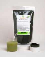 BIO Chlorella En Poudre, Algue Superaliment Jeune Vert Buxtrade