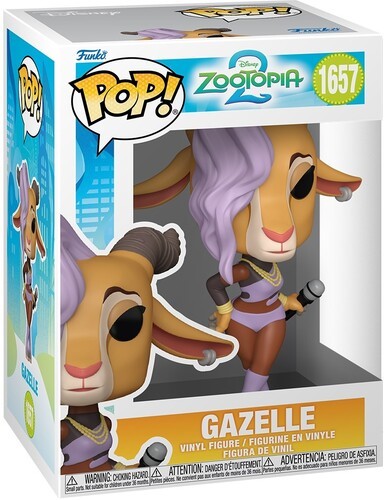 Funko POP! Disney: Zootopia 2 - Gazelle [Used Very Good Toy] Vinyl Figure, Col