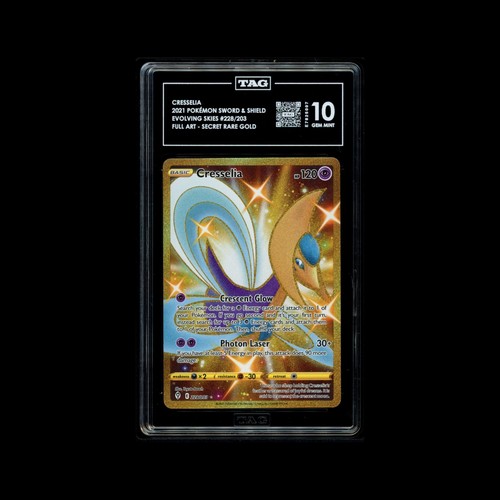 Cresselia graded TAG 10 for sale on eBay