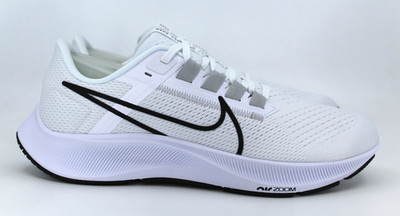 Nike Air Zoom Pegasus 38 Laufschuhe UK 14 White Black Volt CW7356-100