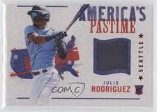 2022 Panini Chronicles America's Pastime Swatches Red Julio Rodriguez n0j
