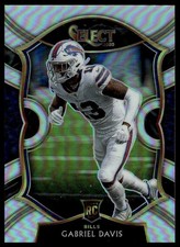 2020 Panini Select #82 Gabriel Davis Silver Prizm