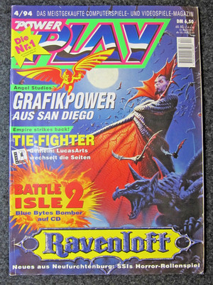 Power Play - Videospiele-Magazin - Ausgabe 04/1994 inkl Power Tips