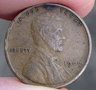 1909 V.D.B. LINCOLN Wheat Cent VDB 1 Penny - (HIGH GRADE) - (1st YEAR MADE) L249