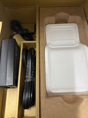 Clover Flex 3 Handheld POS System C405 + Wireless Cradle K405 + Charger Adapter