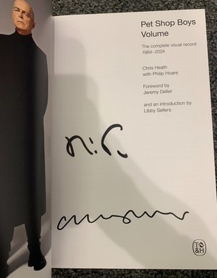 Pet Shop Boys =  Volume  The Complete Visual Record Book - Signed  Copy