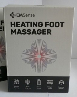 EMSense HEATED FOOT MASSAGER NEW BOXED MODEL XBL 8688 RECHARGEABLE