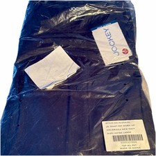 Modern Fit Collection by Jockey Women Snap Front Scrub Jacket X-Large Blue NWT