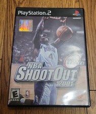 PlayStation 2 PS2 NBA ShootOut 2001 with Manual Very Good 