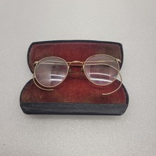 Vintage Round Fulvue FUL-VUE Eyeglasses 1/10 12KGF 12kt Gold Wire Glasses