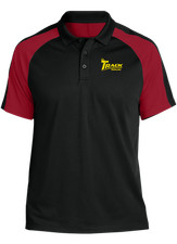 Track Bowling Tournament Polo Black/Red